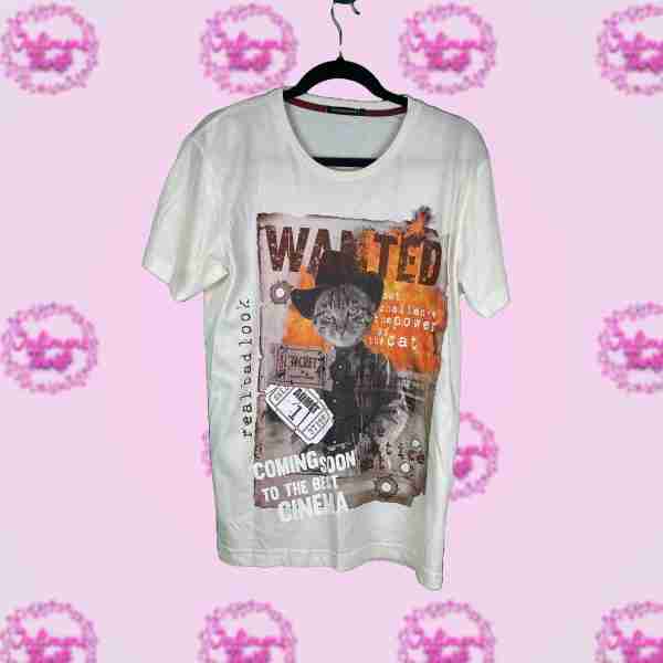 VIGOSS Jeans Wanted Cat Shirt