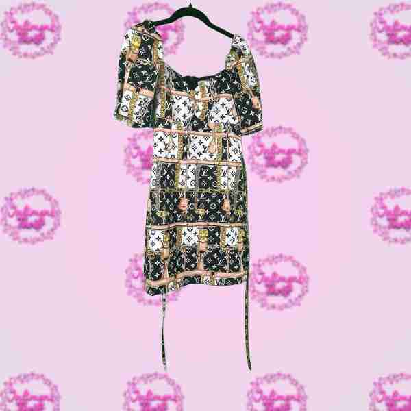 LA LVINE LV Tie Dress