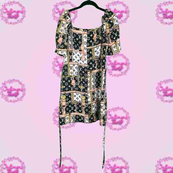 LA LVINE LV Tie Dress - Image 2