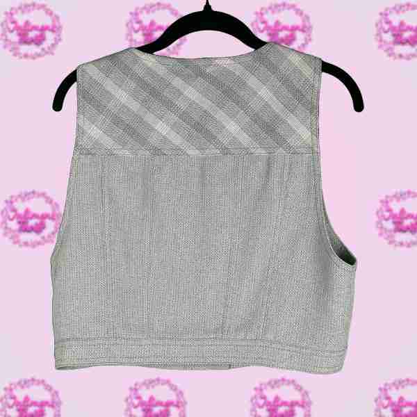 MARZO Grey Crop Top - Image 2