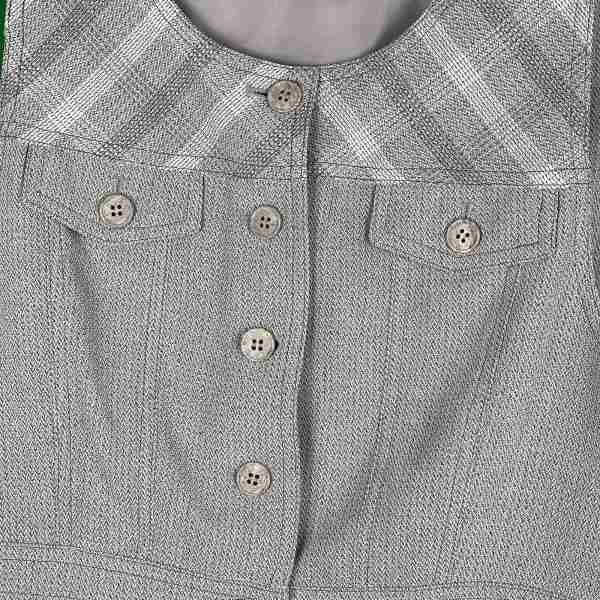 MARZO Grey Crop Top - Image 3