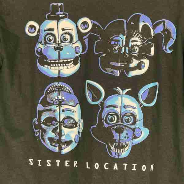 Sisterlocation Black Tee - Image 3