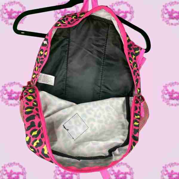 Pink Cheetah Backpack + 3 pieces - Image 2