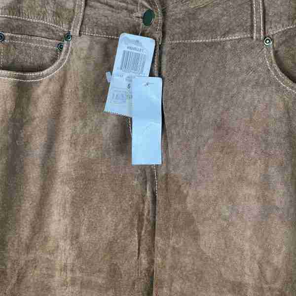 I.N.C Brown Leather Pants - Image 3