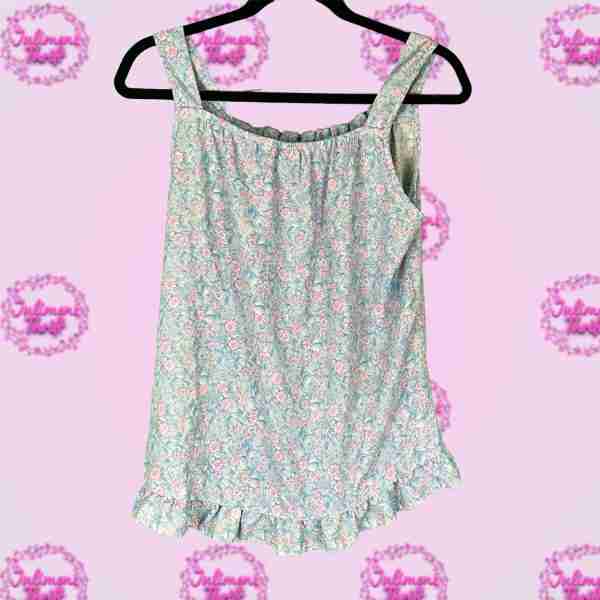 Chu Ha Floral Blue Blouse