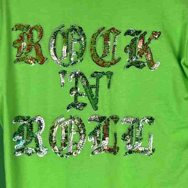 Versace Green Rock n Roll Shirt - Image 3