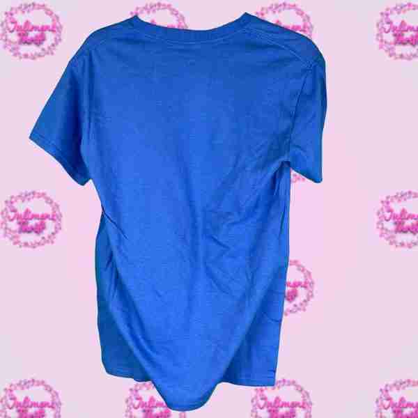 Mitchell & Ness Blue Basketball Shirt - Image 2