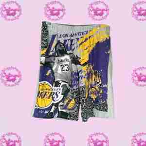 LAKERS Grey Shorts