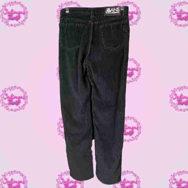 J&ANS DOLCE & GABBANA Black Corduroy Pants - Image 2