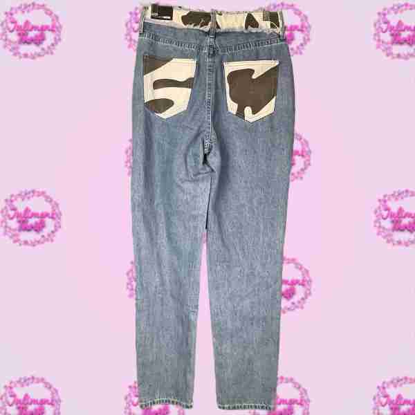 FASHIONNOVA Cow Print Jeans - Image 2