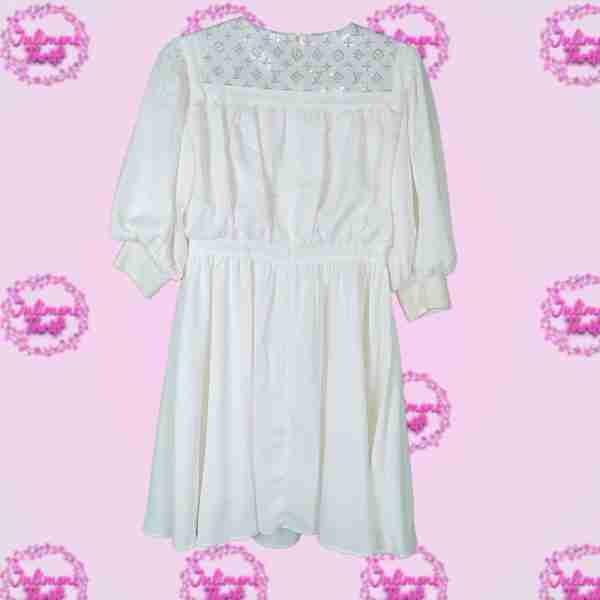 Louis Vuitton White Dress - Image 2
