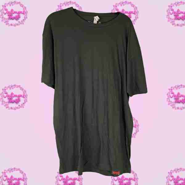 Nymph Black T with Cat Holding a Knife