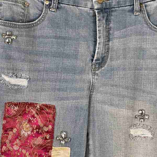 CHICOS Patch Jeans - Image 3