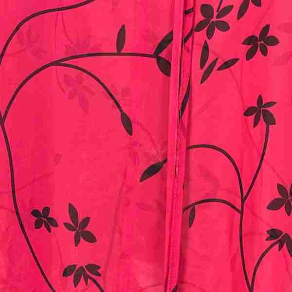 Order Plus Sheer Red Dress - Image 3