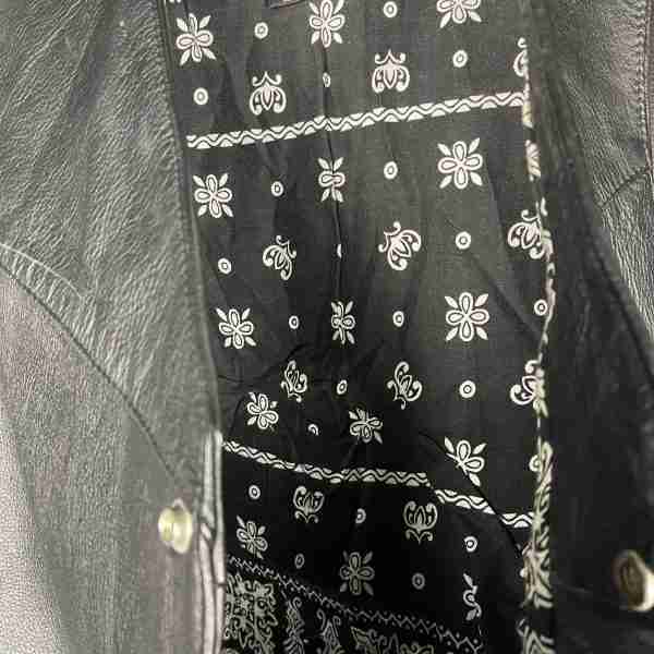 Vintage Open Road Leather Vest - Image 3