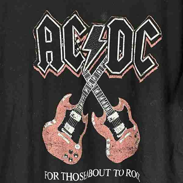 ACDC Black T-Shirt - Image 3