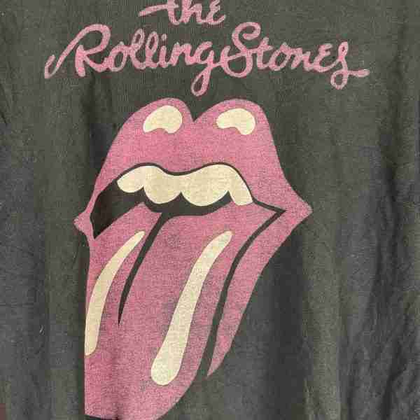 The Rolling Stones Black T-Shirt (Medium) - Image 3