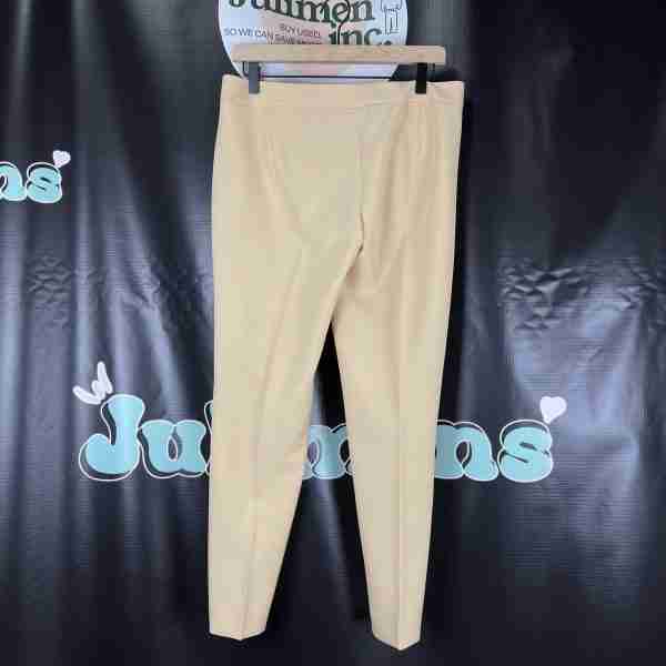 Vintage Kasper Low Rise Yellow Pants - Image 2