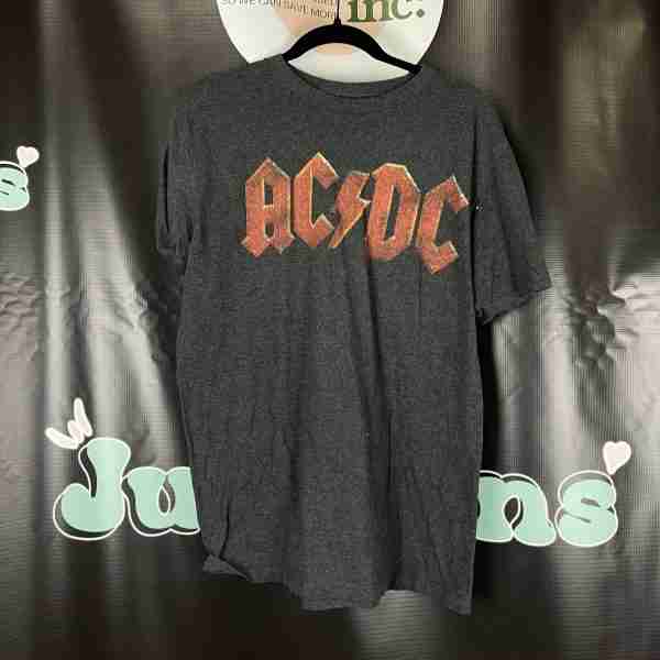 ACDC Black T-Shirt Large