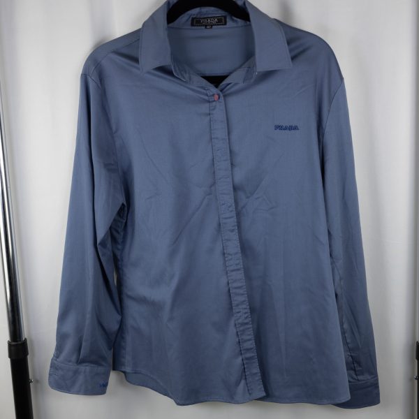 Prada Blue Button Down