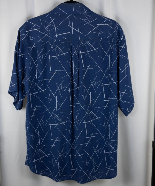 Versace Classic Blue Button Up - Image 3