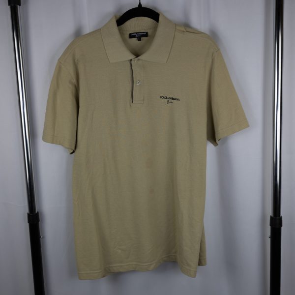 Dolce & Gabbana Basic Beige Polo