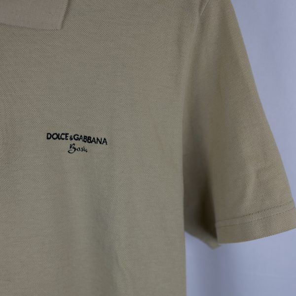 Dolce & Gabbana Basic Beige Polo - Image 4
