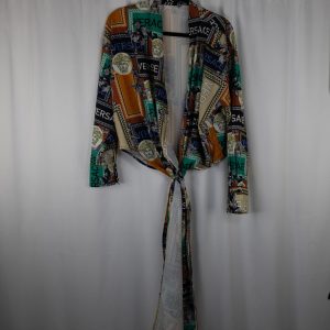 Versace Womens Large Long Sleeve