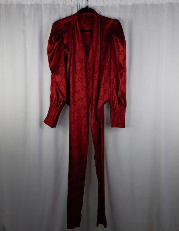 Womens Red Gucci Long Sleeve