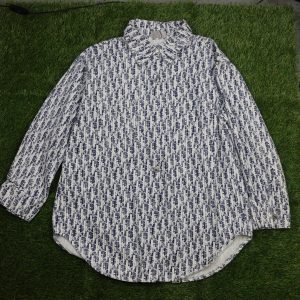 Dior-Style Monogram Shirt