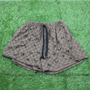 Gucci-Style Mickey Monogram Shorts