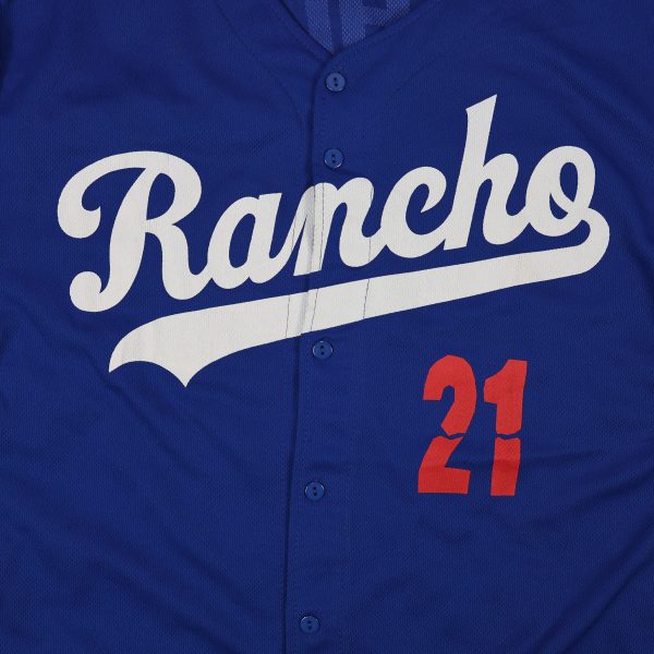 Rancho Blue Baseball Button-Up - Image 2