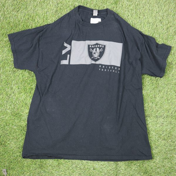 Raiders Black Graphic Tee