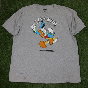 Disney Mickey and Friends Donald Duck Gray T-Shirt
