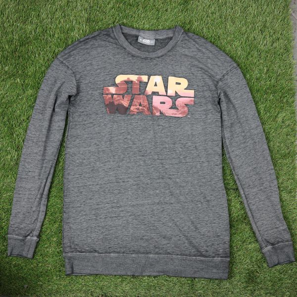 Star Wars Gray Long Sleeve Sweatshirt