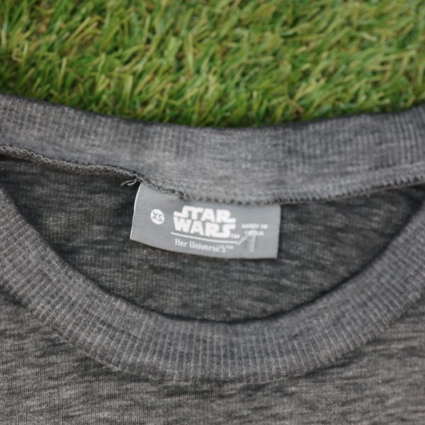 Star Wars Gray Long Sleeve Sweatshirt - Image 2
