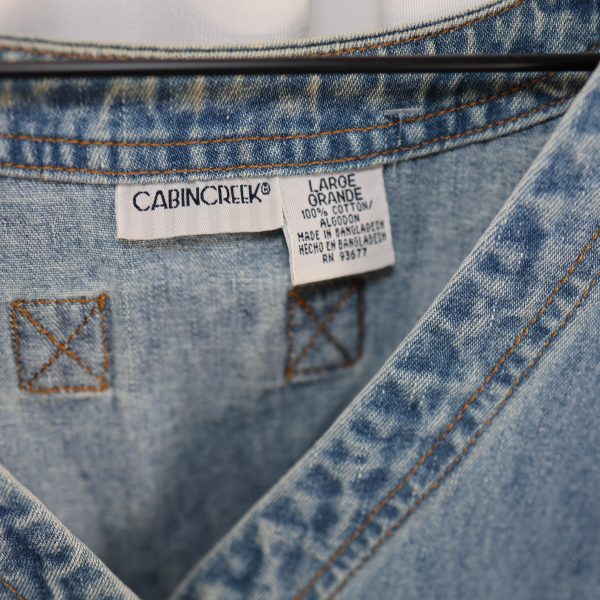 Cabin Creek Denim Vest - Image 4