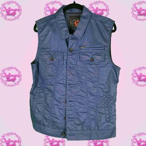 G By GUESS Mens Blue Vest